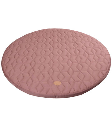 Filibabba Speelmat - Gewatteerd - Ø 90 cm - Wild Rose - Filibabba - OneSize - Speelmaten