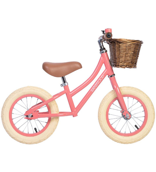 Banwood Loopfiets - First Ga! - Coral - Banwood - OneSize - Loopfietsen