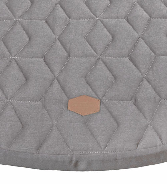 Filibabba Speelmat - Ø 90 cm - Soft Schuld - Donkergrijs - Filibabba - OneSize - Speelmaten