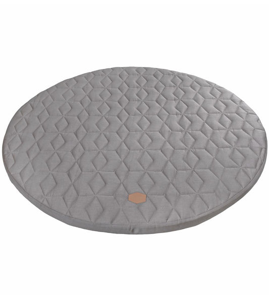 Filibabba Speelmat - Ø 90 cm - Soft Schuld - Donkergrijs - Filibabba - OneSize - Speelmaten