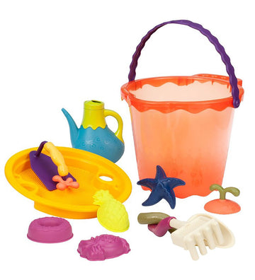 B. toys Emmerset - Shore Thing - 23,5 cm - Rood - B. toys - OneSize - Zandspeelgoed