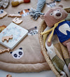 Bloomingville Speelmat - Ø: 100 cm - Miko - Bruin - Bloomingville - OneSize - Speelmaten