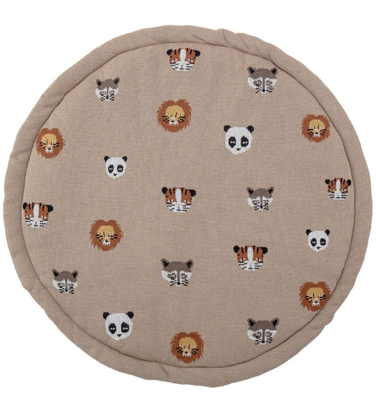 Bloomingville Speelmat - Ø: 100 cm - Miko - Bruin - Bloomingville - OneSize - Speelmaten