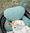 Done by Deer Kinderwagenkussen - Raffi Powder - Done by Deer - OneSize - Kinderwagenkussen