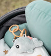 Done by Deer Kinderwagenkussen - Raffi Powder - Done by Deer - OneSize - Kinderwagenkussen