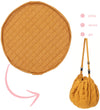 Play&Go Speelmat - Ø120 - Soft Organic - Mustard Chai-thee - Play&Go - OneSize - Speelmaten