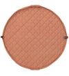 Play&Go Speelmat - Ø120 - Soft Organic - Geelbruin Brown - Play&Go - OneSize - Speelmaten