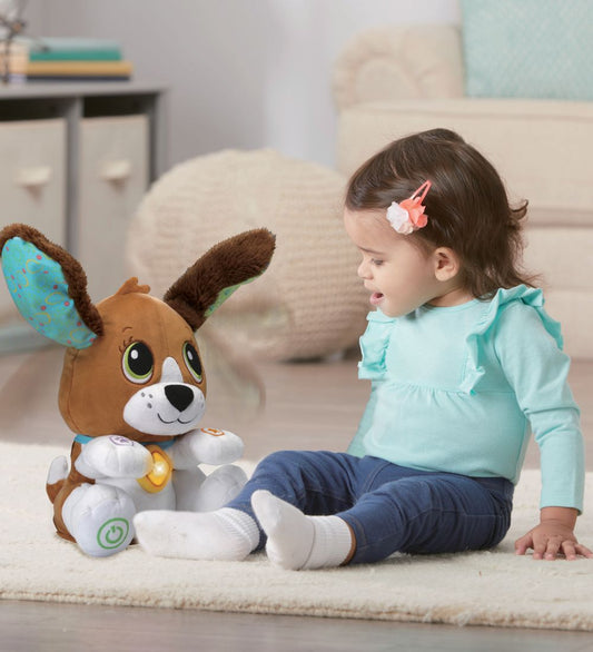 Vtech Knuffel - Deens - 27x24 cm - Nummers & Leer Puppy - Vtech - OneSize - Knuffels