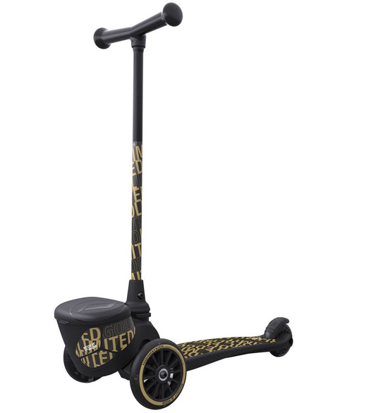 Scoot and Ride Highway Kick 2 Levensstijl - Black/Gold - Scoot and Ride - OneSize - Steps