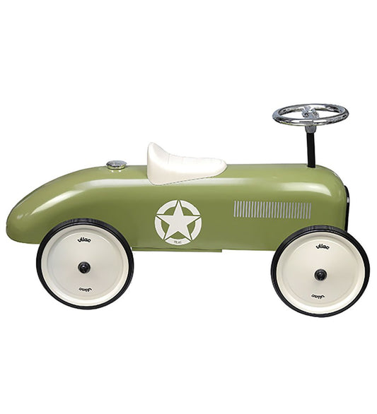 Vilac Lopende auto - Khaki - Vilac - OneSize - Loopwagens