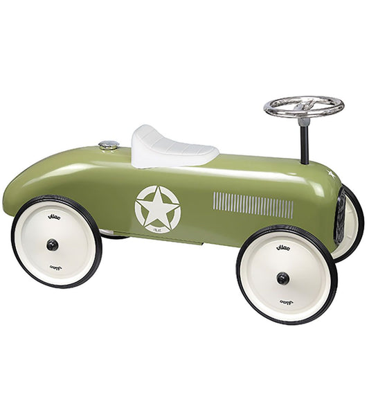 Vilac Lopende auto - Khaki - Vilac - OneSize - Loopwagens