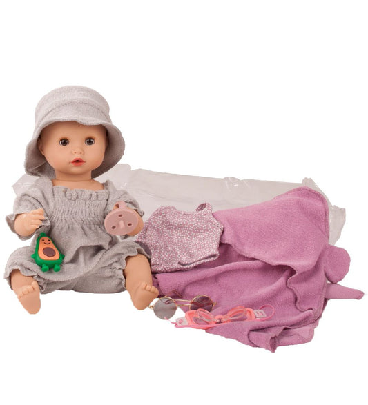 Götz Pop m. Accessoires - Sleepy Aquini - Avocado - Götz - OneSize - Poppen