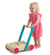 Tender Leaf Loopwagen m. Blokken - Tuinthema - Tender Leaf - OneSize - Loopwagens
