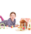Tender Leaf Houten Speelgoed - Poppenhuis - Rosewood Cottage - Tender Leaf - OneSize - Poppenhuizen