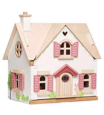 Aanbesteding Leaf Houten Speelgoed - Poppenhuis Met Meubels - Tender Leaf - OneSize - Poppenhuizen