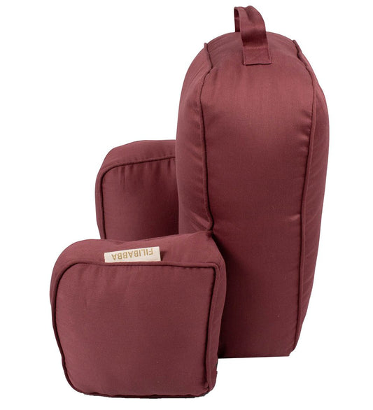 Filibabba Kinderwagenkussen - Gry - Apple Boter - Filibabba - OneSize - Kinderwagenkussen