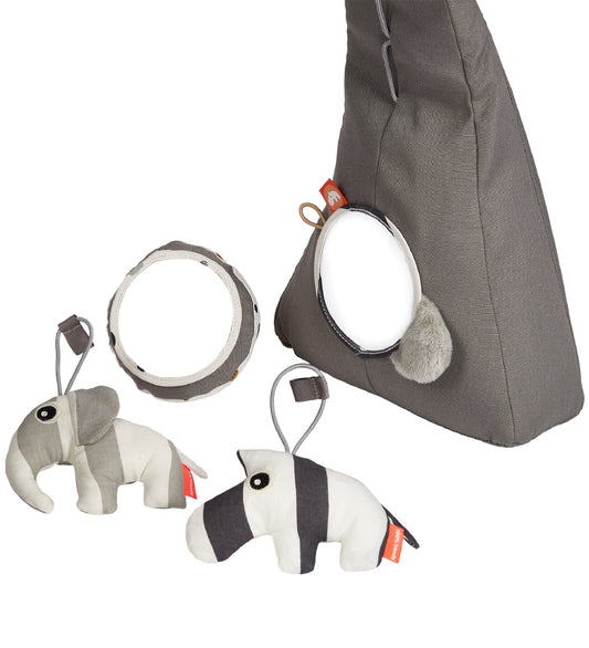 Done by Deer Speelboog m. Accessoires - Grijs - Done by Deer - OneSize - Speelbogen