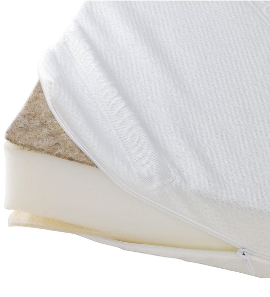 BabyDan Matras - 34x95 - Airlux - Kinderwagen - Wit - BabyDan - OneSize - Matrassen