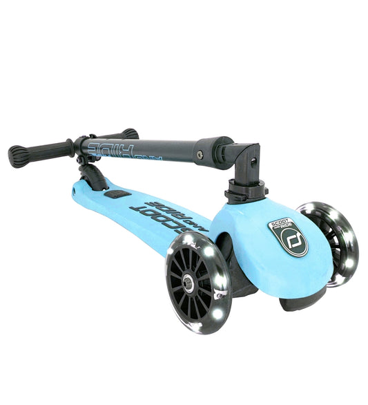 Scoot and Ride Highway Kick 3 - LED - Blueberry - Scoot and Ride - OneSize - Steps