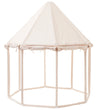 Kids Concept Speeltent - Paviljoen - 122x142 cm - Natuurlijk Wit - Kids Concept - OneSize - Speeltenten