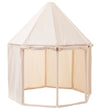 Kids Concept Speeltent - Paviljoen - 122x142 cm - Natuurlijk Wit - Kids Concept - OneSize - Speeltenten