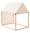 Kids Concept Speeltent - Huis - 110x84 cm - Natuurlijk Wit - Kids Concept - OneSize - Speeltenten