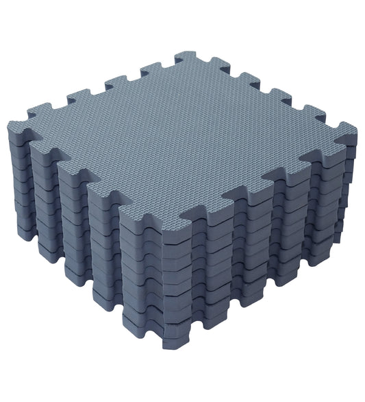 BabyDan Puzelmat - 90x90 cm - Blauw - BabyDan - OneSize - Puzelmatten