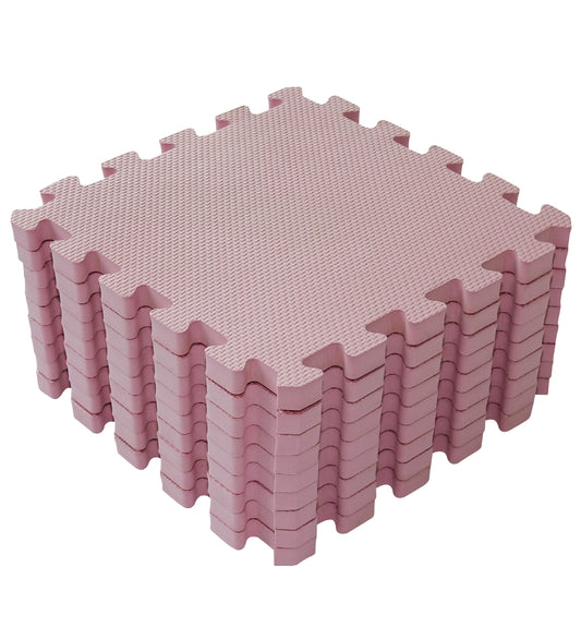 BabyDan Puzelmat - 90x90 cm - Roze - BabyDan - OneSize - Puzelmatten