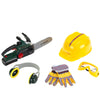 Bosch Mini Kettingzaag m. Accessoires - Speelgoed - Groen/Geel - Bosch Mini - OneSize - Gereedschap