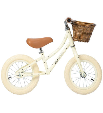 Banwood Loopfiets - First Ga! - Creme m. sterren - Banwood - OneSize - Loopfietsen