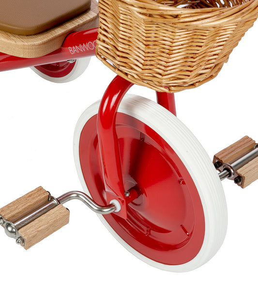 Banwood Trike - De driewieler - Rood - Banwood - OneSize - Loopfietsen