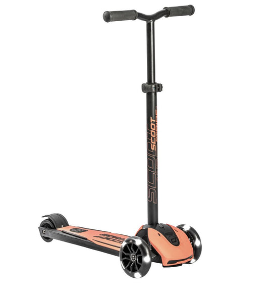 Scoot and Ride Highway Kick 5 - LED - Peach - Scoot and Ride - OneSize - Steps