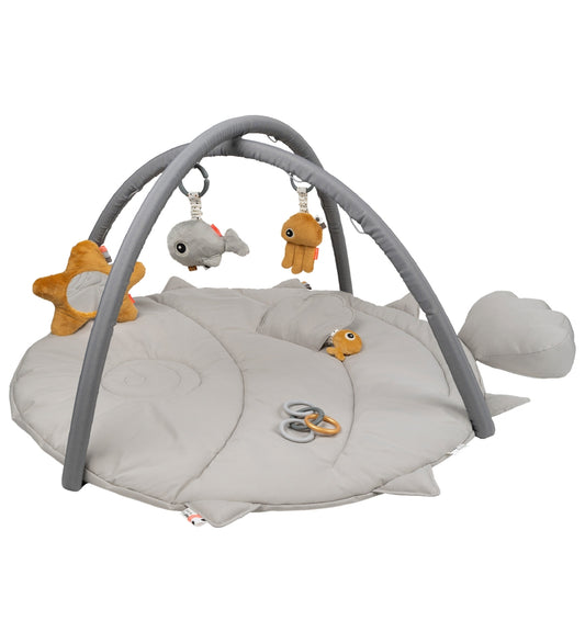 Done by Deer Speelkleed - Sea Friends - Grijs - Done by Deer - OneSize - Speelkleden