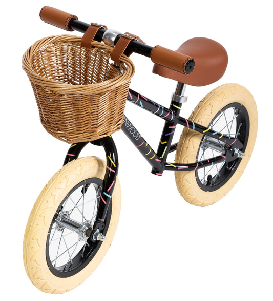 Banwood Loopfiets - First Go! - Allegra Black - Banwood - OneSize - Loopfietsen
