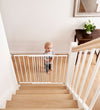 BabyDan Kinderhekje - 62-106 cm - Multidan - Wit - BabyDan - OneSize - Sloten