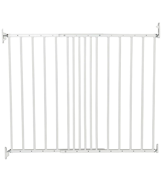BabyDan Kinderhekje - 62-106 cm - Multidan - Wit - BabyDan - OneSize - Sloten