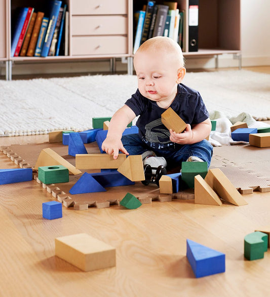 BabyDan Puzelmat - 90x90 cm - Cappuccino - BabyDan - OneSize - Puzelmatten