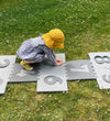 BabyDan Schuimvloer met trekhaak - Springen & Play - Assorti - G - BabyDan - OneSize - Puzelmatten