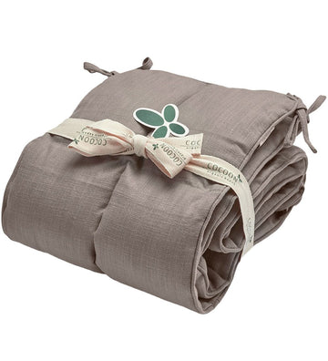 Cocoon Company Bedomrander - 210cm - Gestoffeerd Brown - Cocoon Company - OneSize - Bedomranders