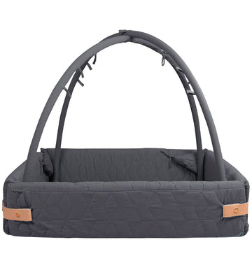 Filibabba Speelkleed - 80/120 cm - Soft Quilt - Stone Grey - Filibabba - OneSize - Speelkleden