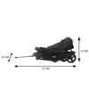 Buggy Novi Travel Go Black Melange