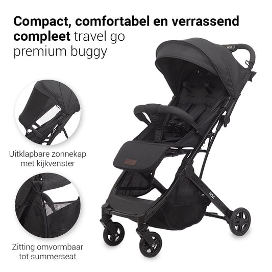 Buggy Novi Travel Go Premium All Black