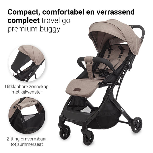Buggy Novi Travel Go Premium Solid Hazel
