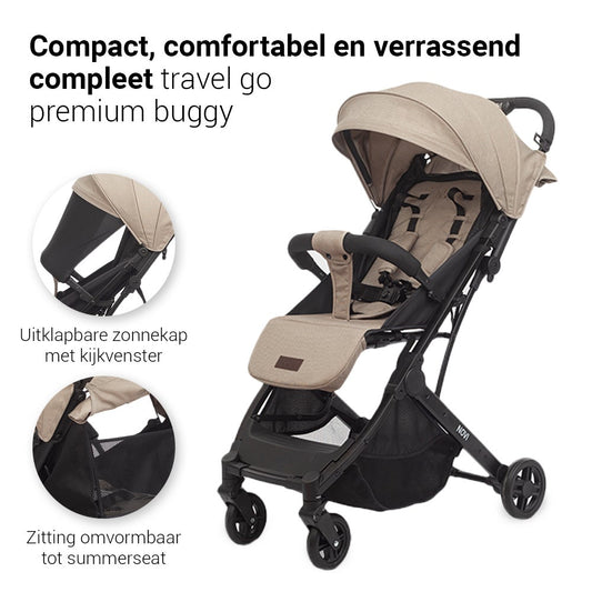 Buggy Novi Travel Go Premium Solid Sand