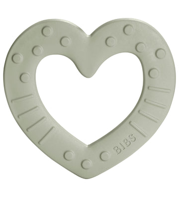 BIBS Bijtring - Heart - Sage - BIBS - OneSize - Bijtringen