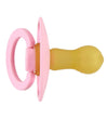 BIBS Colour Fopspenen - Maat 1 - 2-pack - Rond - Baby Pink - BIBS - 0-6 mnd - Fopspenen