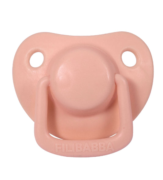 Filibabba Fopspenen - 2-pack - 0-6 mnd. - Peach - Filibabba - 0-6 mnd - Fopspenen