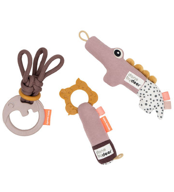 Done by Deer Cadeaubox - 3 stk - Deer Friends - Powder - Done by Deer - OneSize - Activiteitenspeelgoed