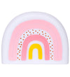 A Little Lovely Company Nachtlamp - 21 cm - Rainbow - Wit/Roze - A Little Lovely Company - OneSize - Nachtlampen