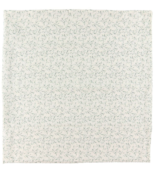 Cam Cam Wikkeldoek - 120x120 - Green Bladeren - Cam Cam - OneSize - Wikkeldoeken